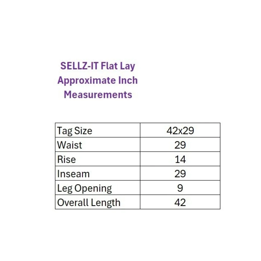 Levi's 505 Regular Fit Jeans 42x29 Blue Straight Leg Denim‎ 00505-4891